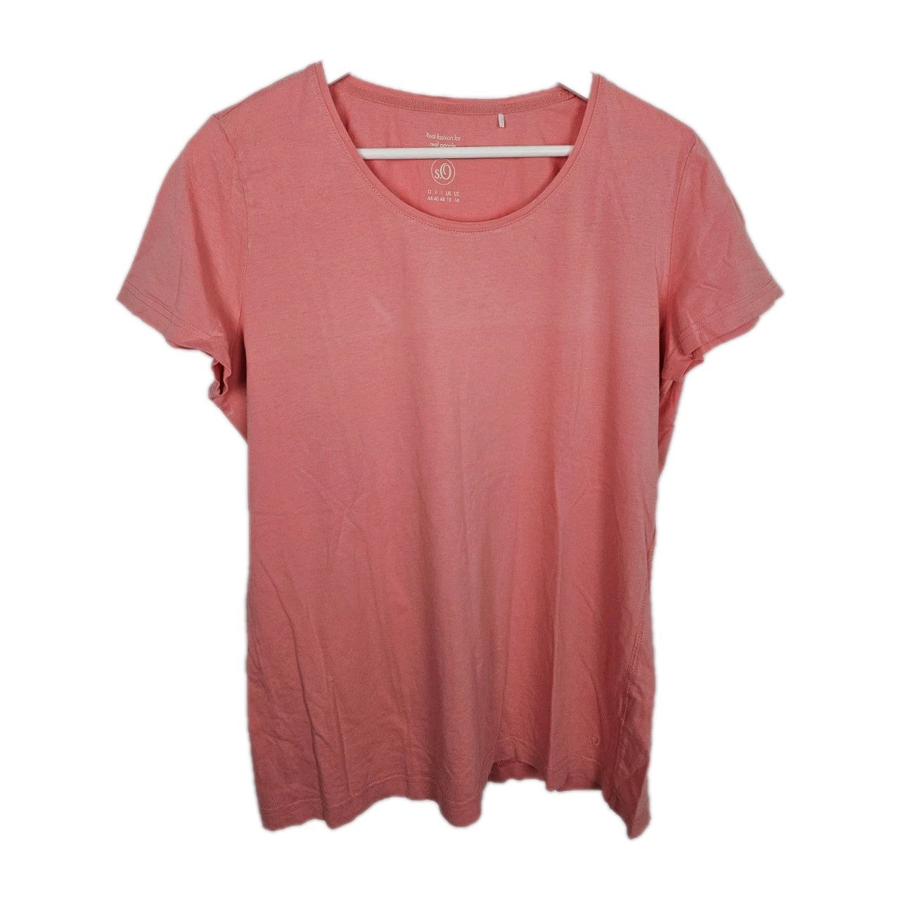 EK9197 Damen T-Shirt von S.Oliver, Lachsfarbend, Gr. 440