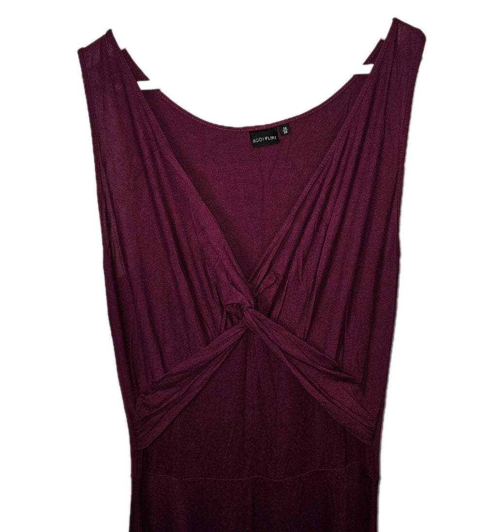 EK8839 Damen Kleid von Body Flirt, lila, Gr.36/381