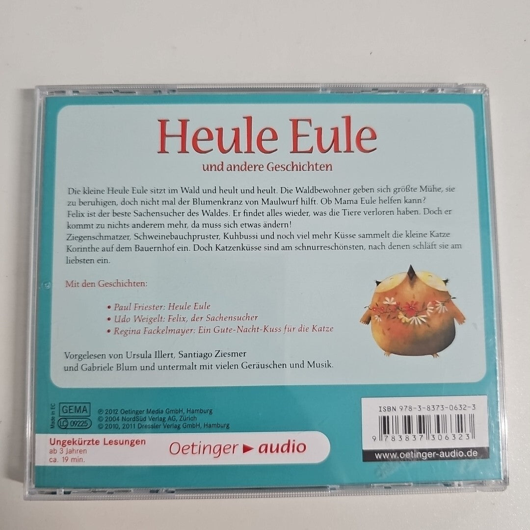 EB2246 Hörbuch Heule Eule und andere Geschichten CD Gebraucht sehr gut2