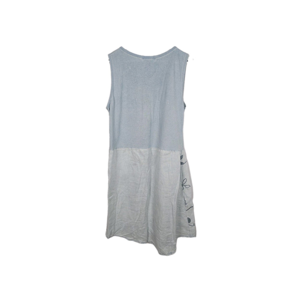EK10514 Damen Kleid New Colleciton Gr.M Blau2