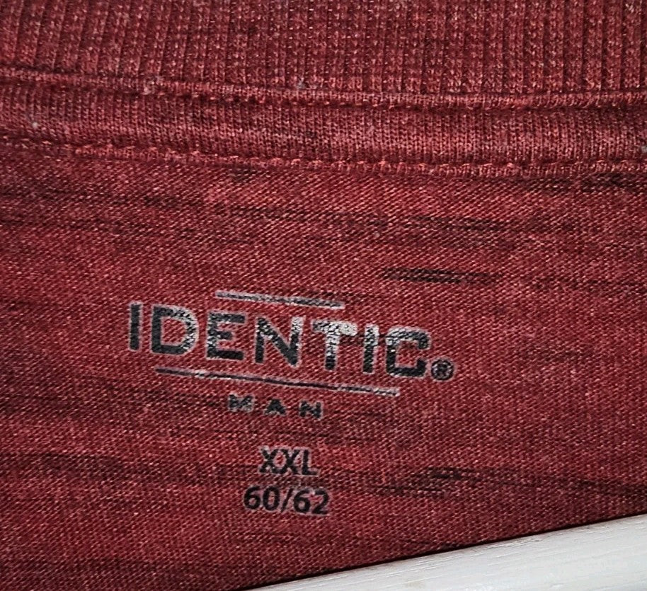 EK11097 Herren Pullover von Identic, Rot, Gr. 2XL1