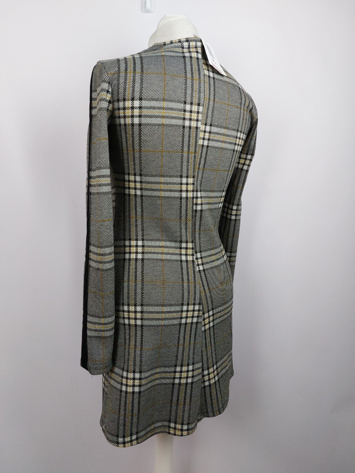 EK4719 Damen Kleid von Bershka, schwarz/weiß/gelb, Gr. M4