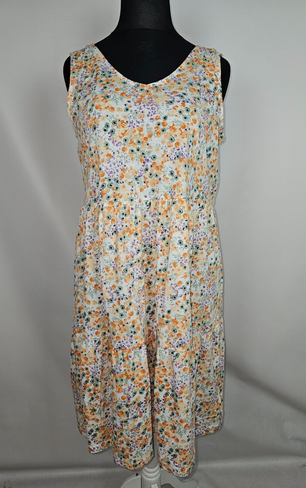 EK6528 Damen Kleid von Esmara, orange, Gr.L (44/48)1