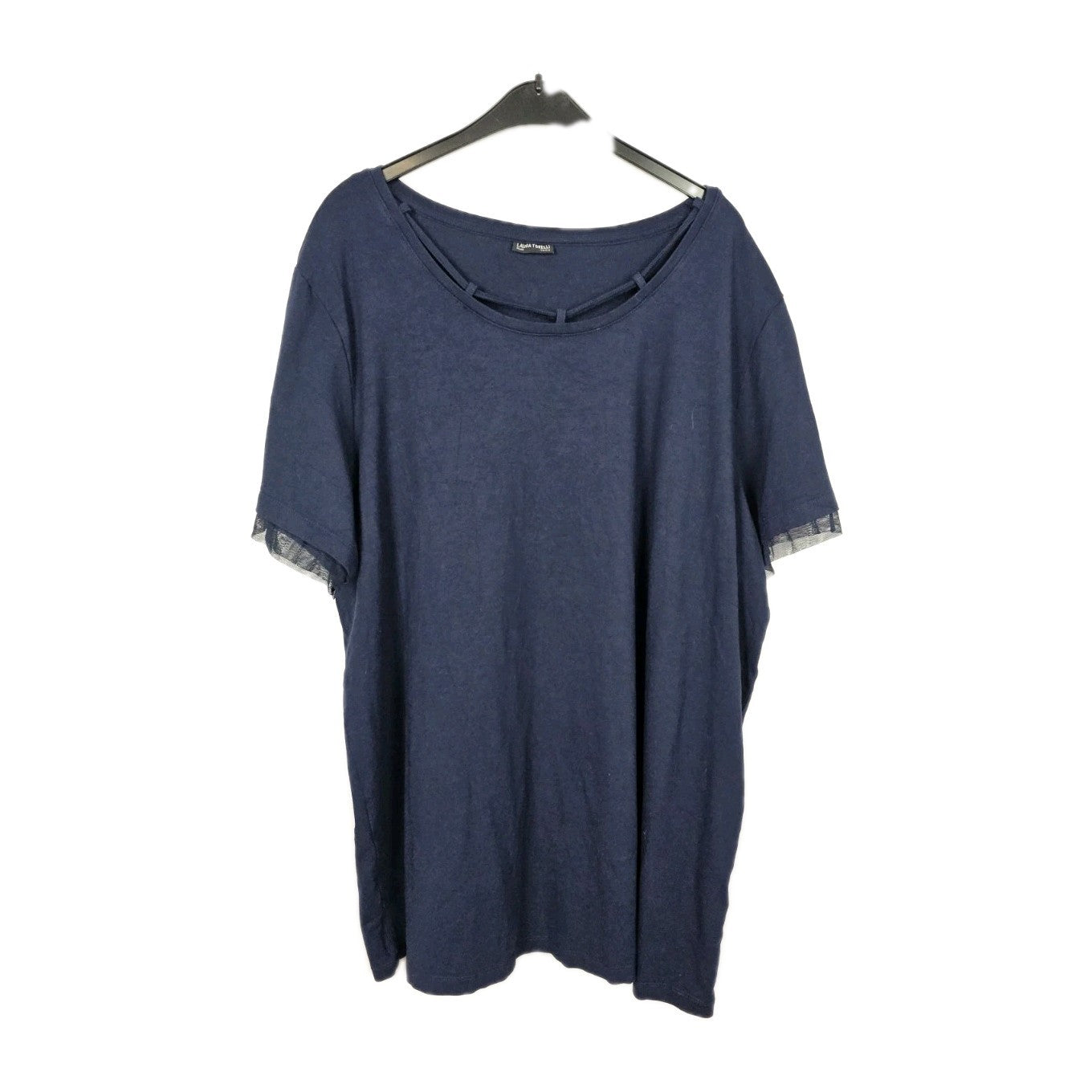 EK10605 Damen T-Shirt von Laura Torelli, Schwarz, Gr. 480