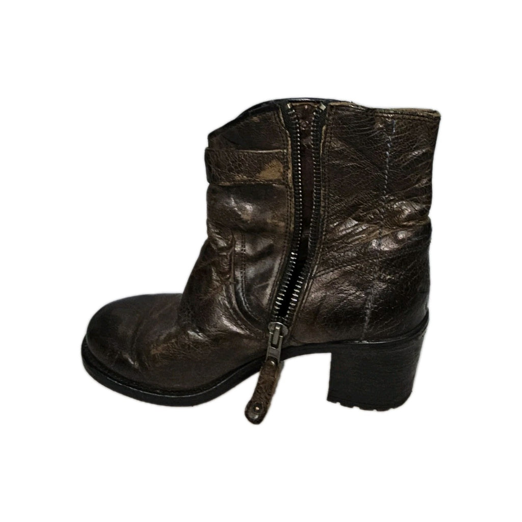 ES850 Damen Stiefelette von Gusta Say, Braun, Gr. 403