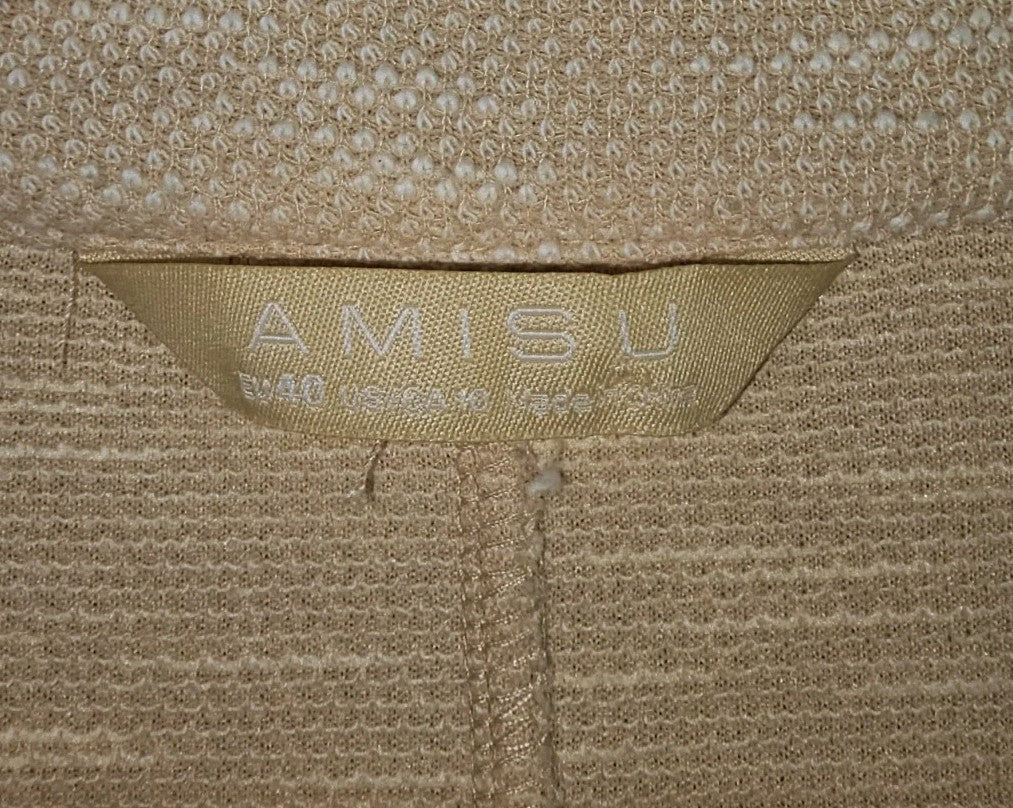 EK11218 Damen Strickjacke von Amisu, gelb, Gr.401