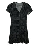 EK9965 Damen Kleid von Laura Torelli, schwarz, Gr.XXS0