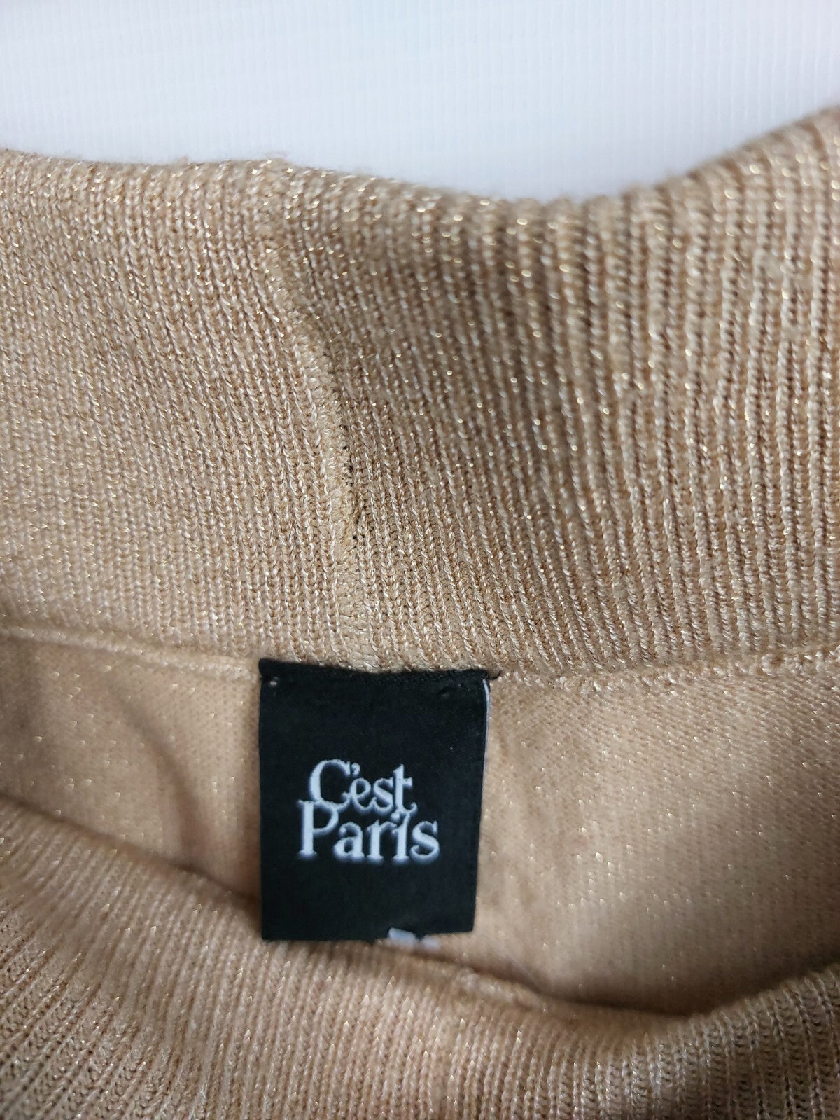 EK2967 Damen Hose von Cést Paris, gold, Gr. 365