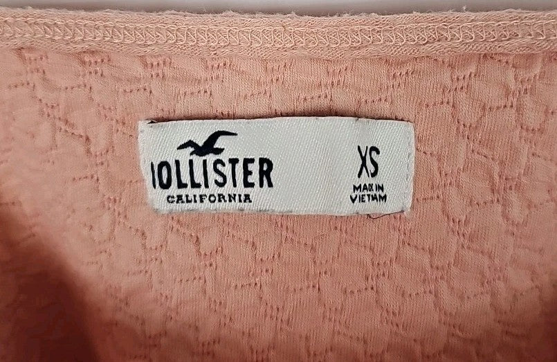 EK294 Damen Tshirt Hollister Rosa Gr.XS2