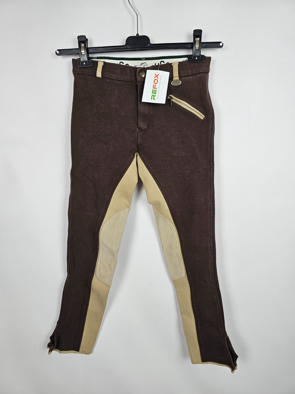 EK6588 Mädchen Reithose von USG, Braun, Gr.1640