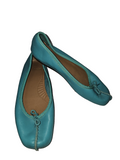 ES318 Damen Ballerina von Clanks, Türkis, Gr. 5½0