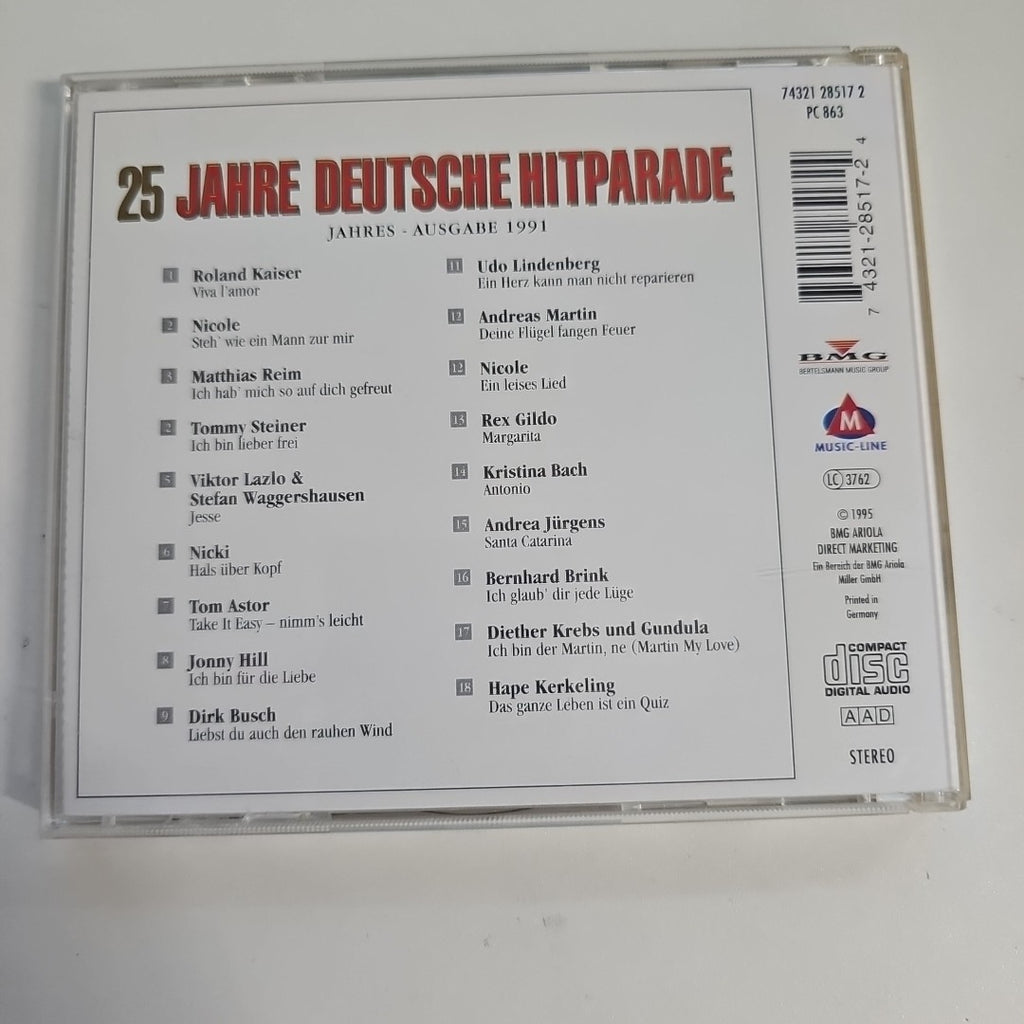 EB3148 Various - 25 Jahre Deutsche Hitparade | CD2