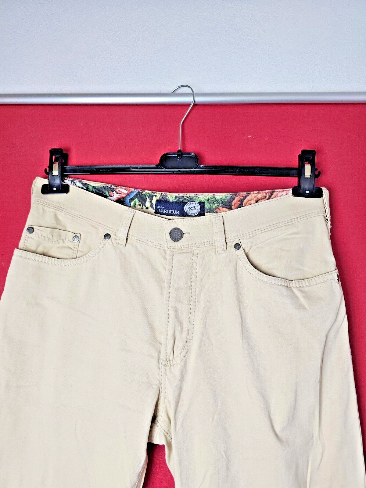 EK6632 Herren Hose Hose von Gardeur, Creme, Gr.34/320