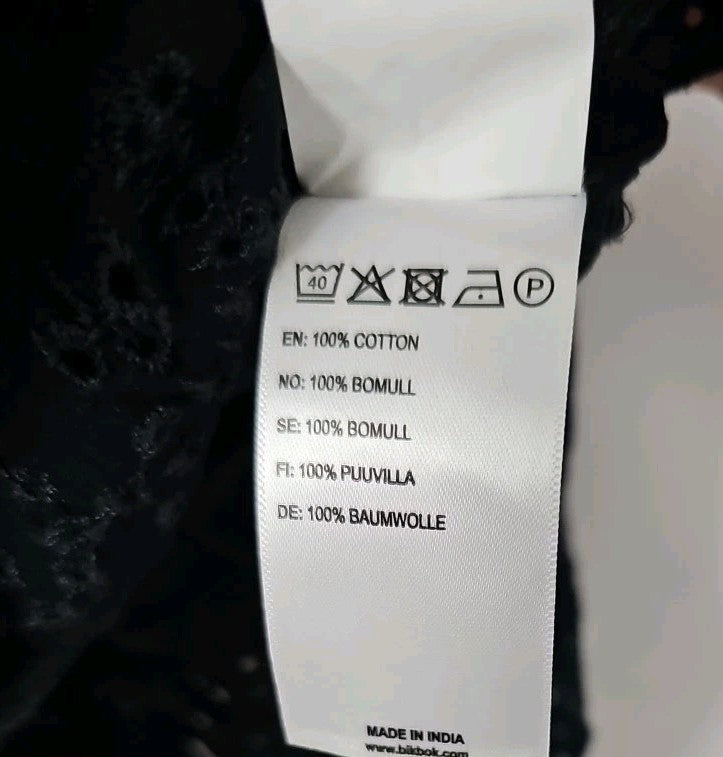 EK8749 Damen Rock von Bik Bok, schwarz, Gr.403