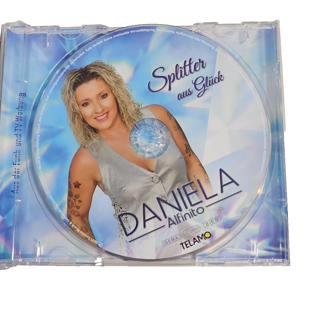 EB3203 Daniela Alfinito - Splitter Aus Glück | CD | Zustand Neu / OVP1