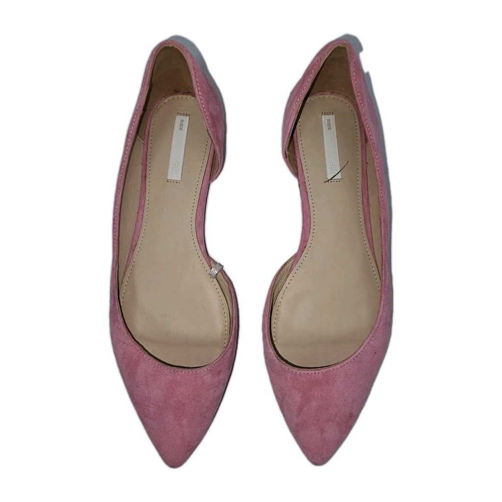 ES786 Damen Ballerina von H&M, rosa, Gr.371