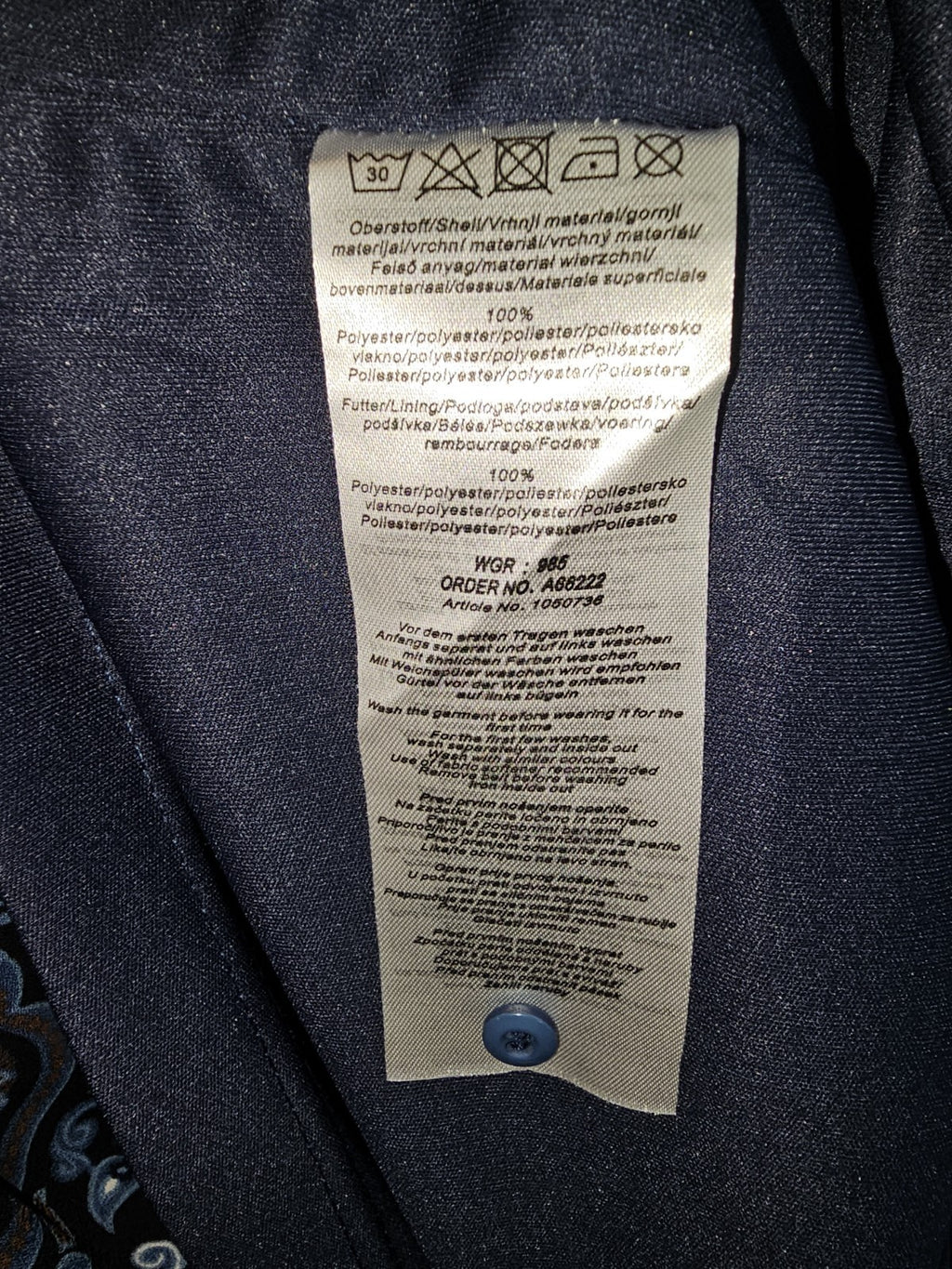 EK8660 Damen Kleid von Janina, blau, Gr.403