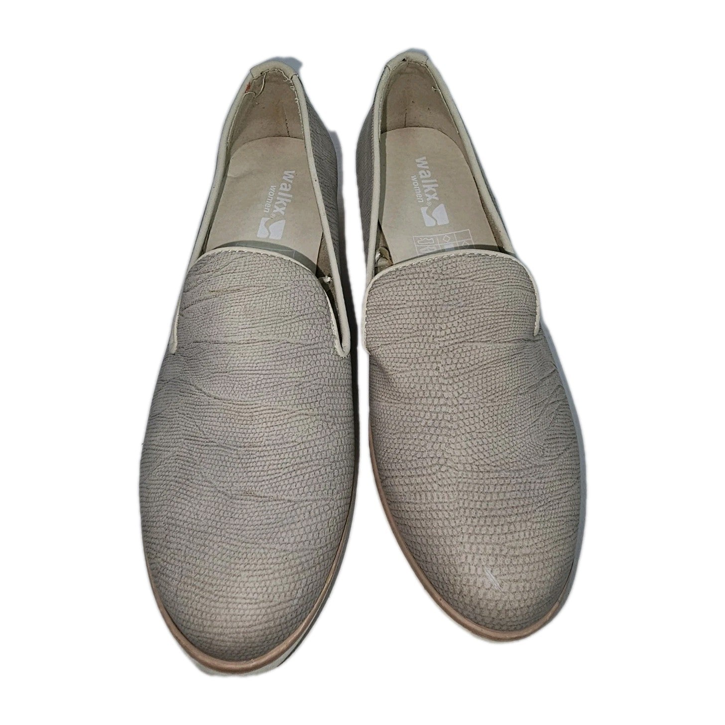 ES817 Damen Slipper von Walkx, beige, Gr.371