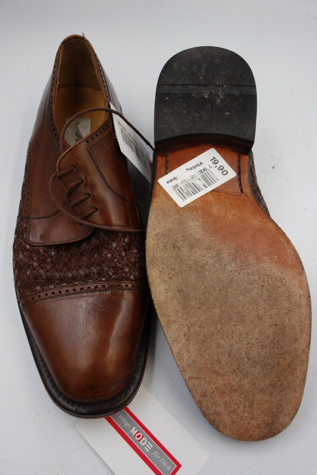 ES0246 Herren Halbschuhe von Meglan, braun, Gr. 446