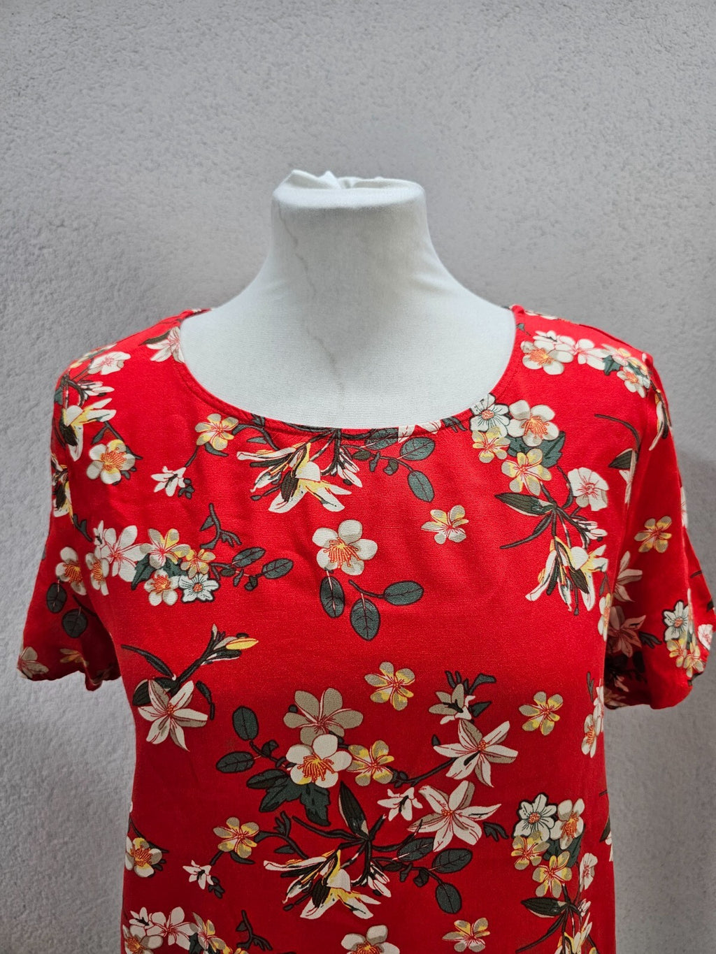 EK5749 Damen Bluse von Vero Moda, rot, Gr.S1