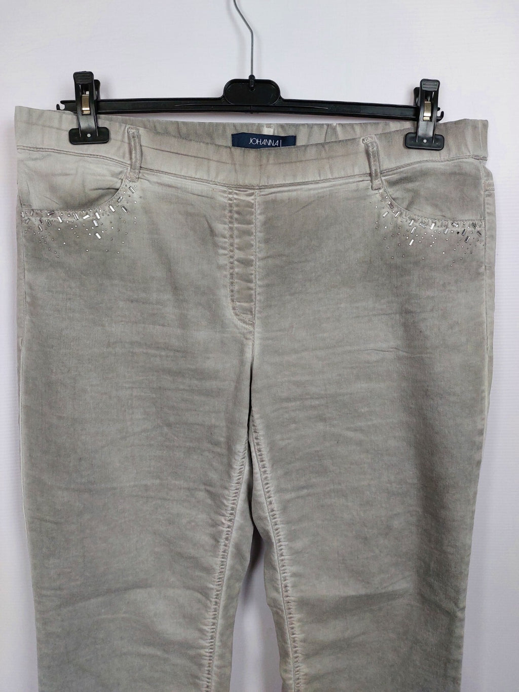 EK3505 Damen Hose von Johanna, grau, Gr.481