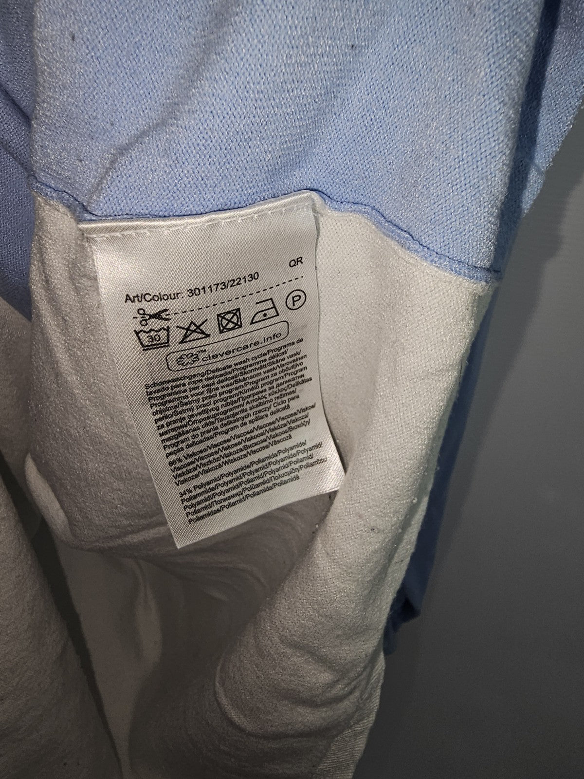 EK7623 Damen Sweatshirt von Street One, Blau/weiß, Gr. 443