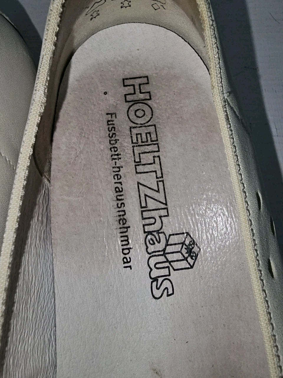 ES467 Damen Ballerina von Hoeltzhaus, grau, Gr.41(Größentabelle)2