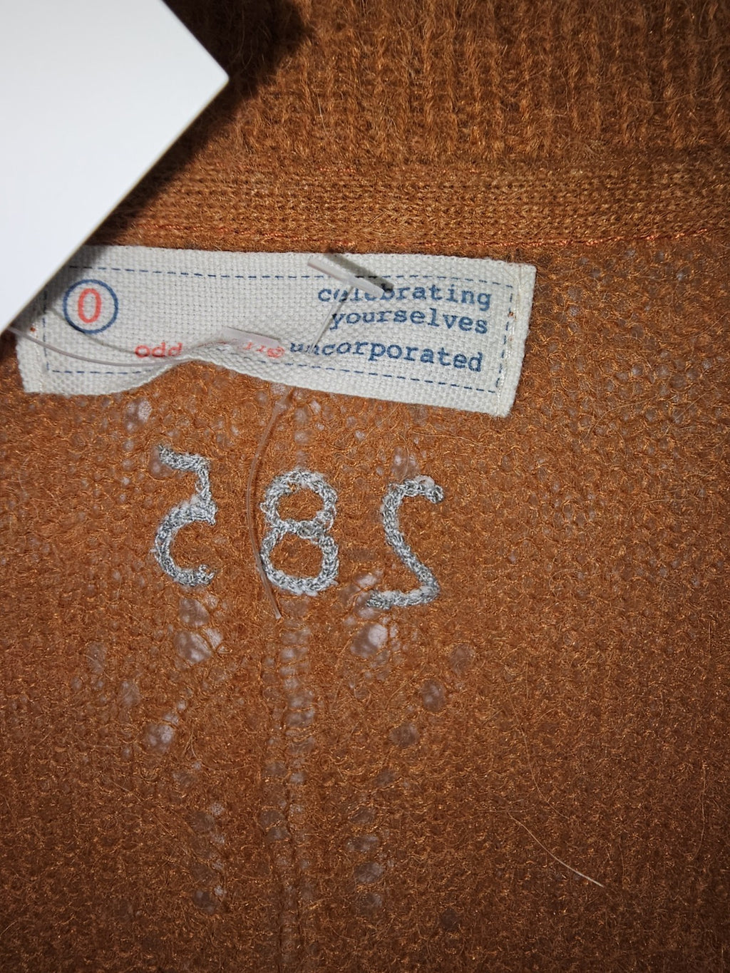 EK7878 Damen Cardigan von odd Moly, Braun, Gr. L2