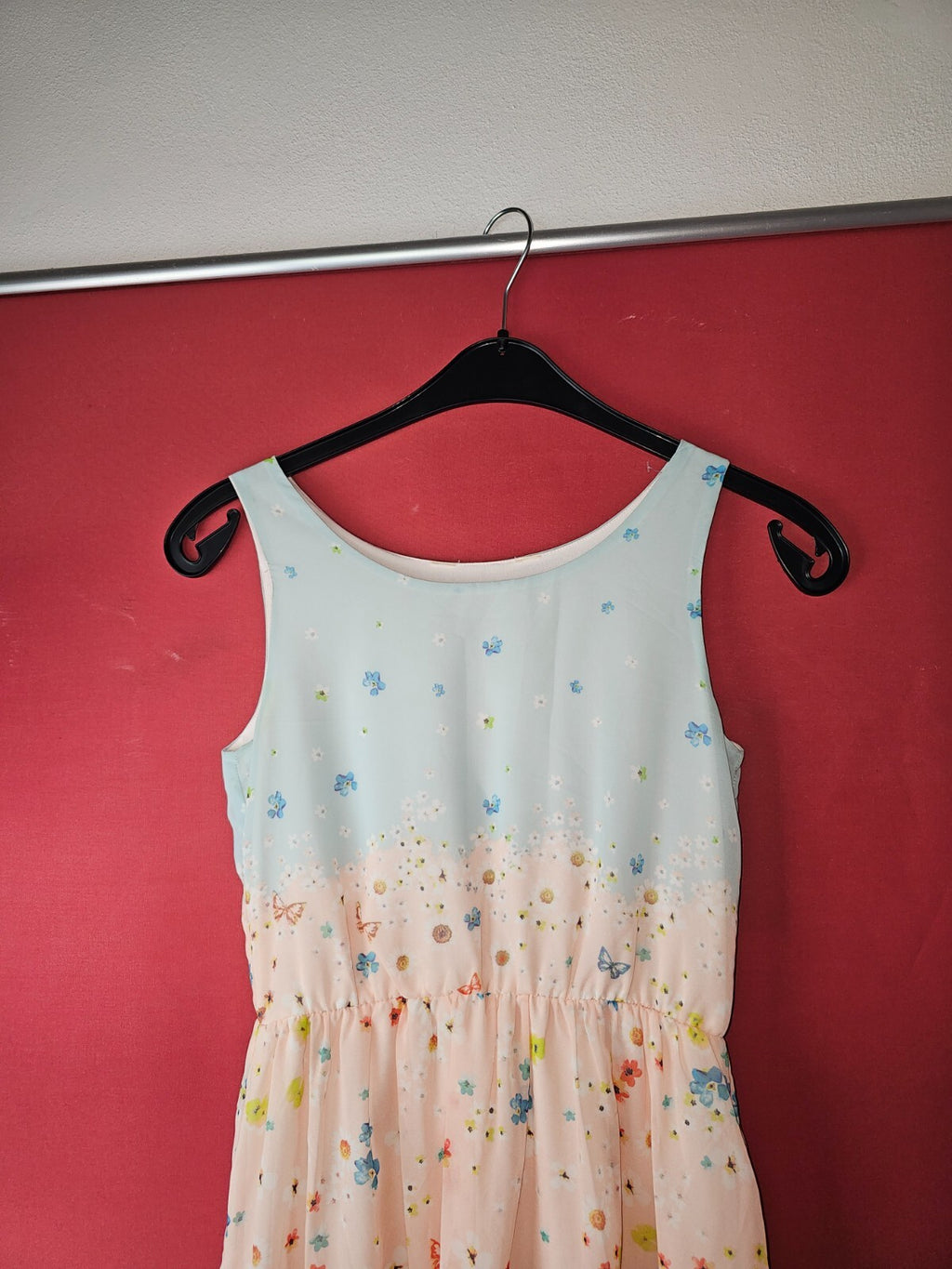 EK6581 Damen Kleid, Hellblau, Gr.S1