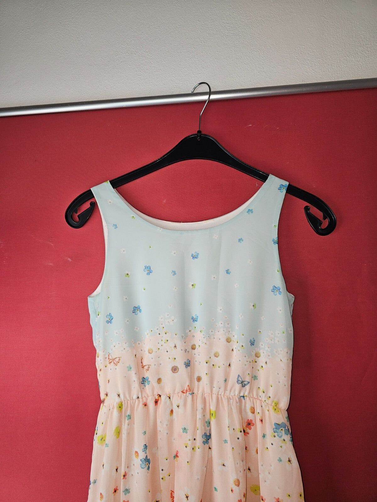 EK6581 Damen Kleid, Hellblau, Gr.S1