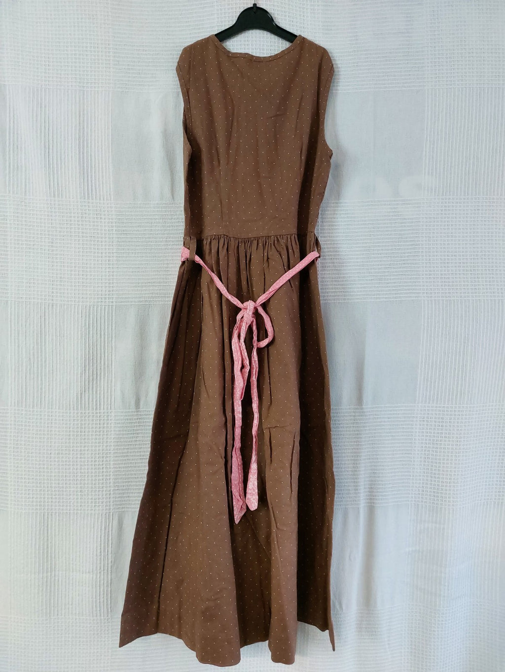 EK3529 Mädchen Dirndl von Landhaus, braun, rosa, Gr. 1464