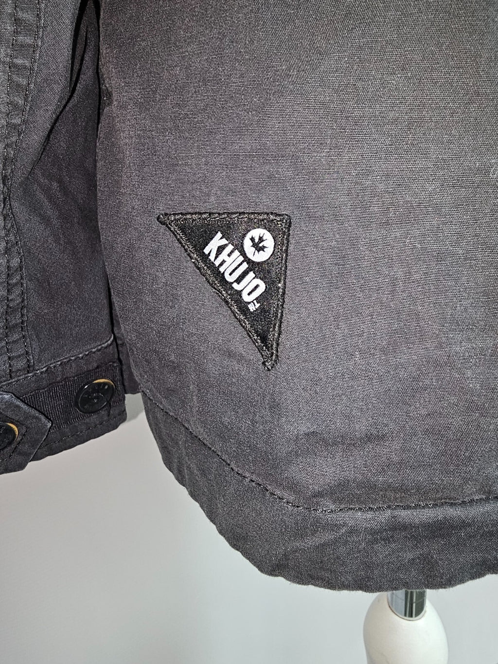 EK5966 Damen Paker von KHUJOGENUINE, Schwarz, Gr.:M3