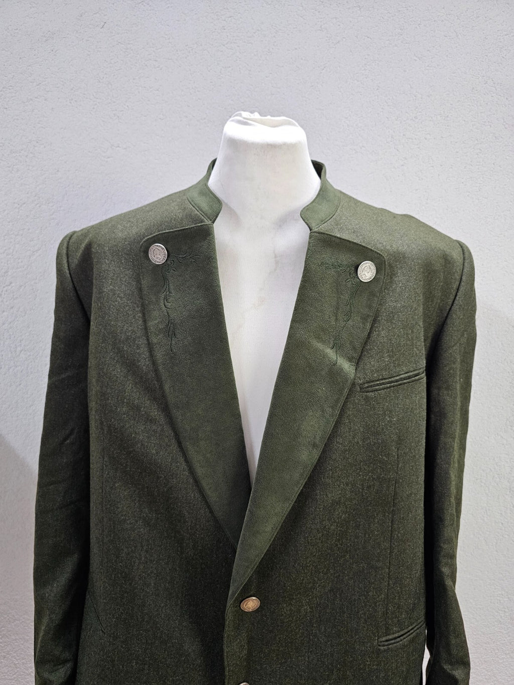 EK0265 Herren Trachten Jacke von Julius Lang, grün, Gr. 281