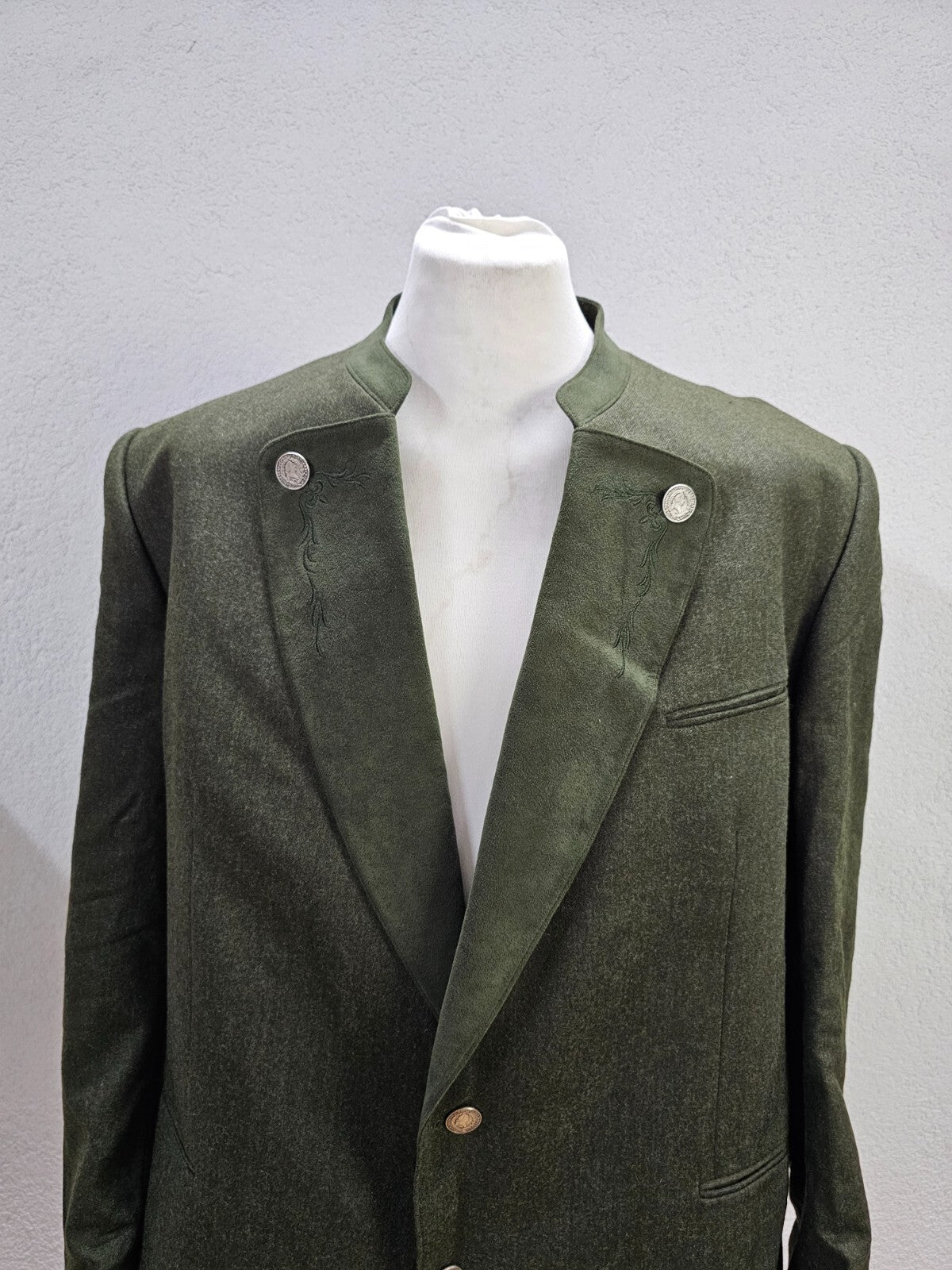 EK0265 Herren Trachten Jacke von Julius Lang, grün, Gr. 281