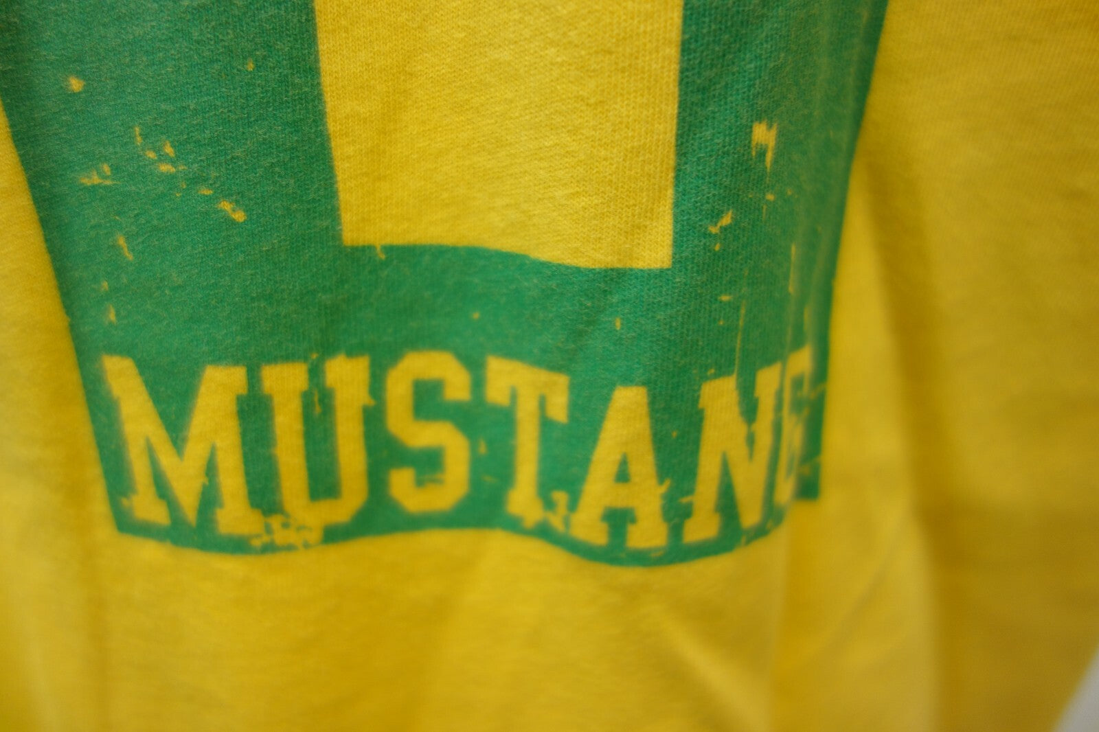 EK1153 Herren T-Shirt von Mustang, gelb, Gr. L4