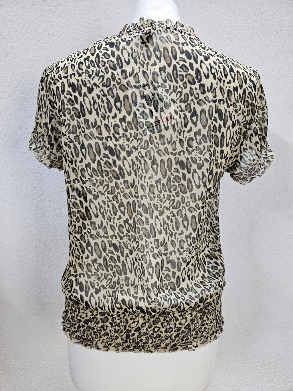 EK6115 Damen Bluse von Only, leomuster, Gr. S4