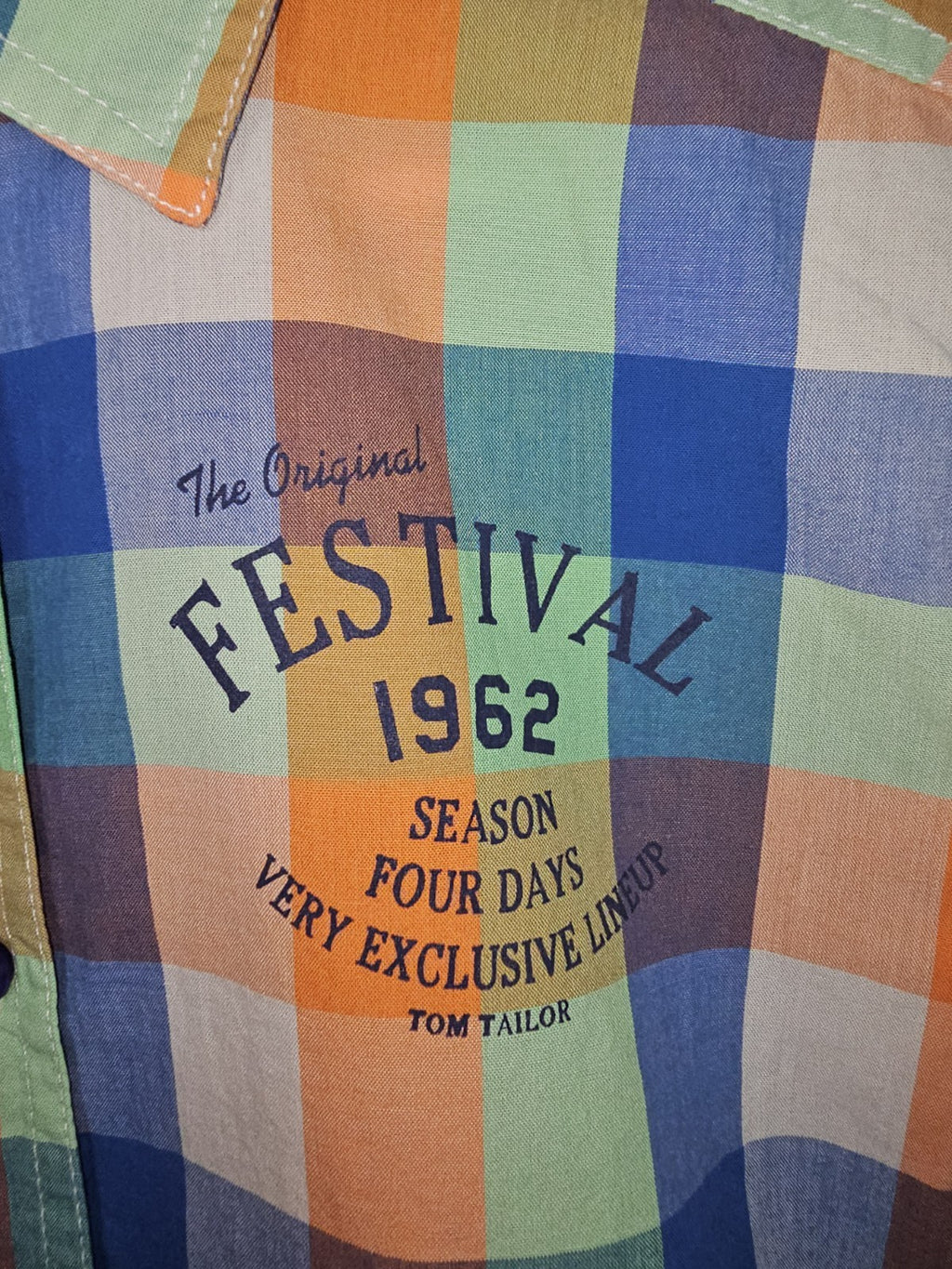 EK9425 Herren Hemd von Tom Tailor, Mehrfarbig, Gr.L1