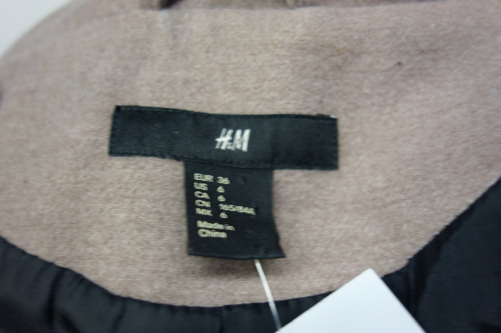 EK1372 Damen Jacke von  H&M, hellbraun/beige, Gr. 366