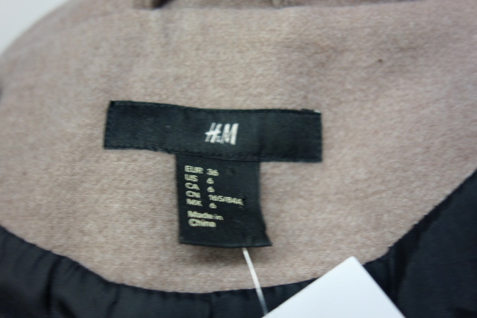 EK1372 Damen Jacke von  H&M, hellbraun/beige, Gr. 366