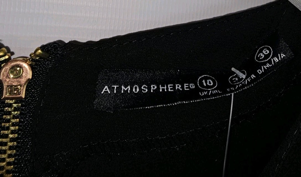 EK8107 Damen Bluse von Atmosphere, schwarz, Gr.361