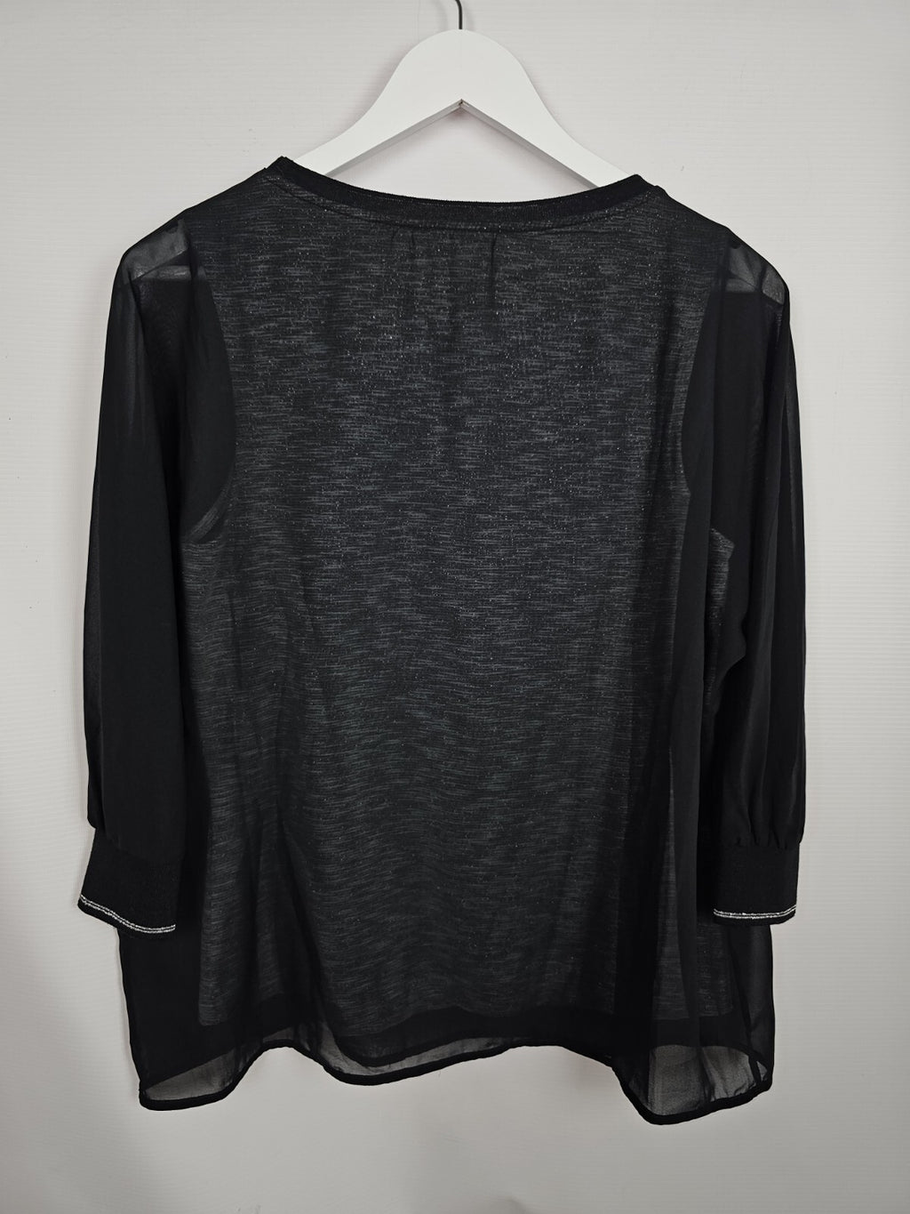 EK4554 Damen Bluse von S.Oliver, Schwarz, Gr. 342
