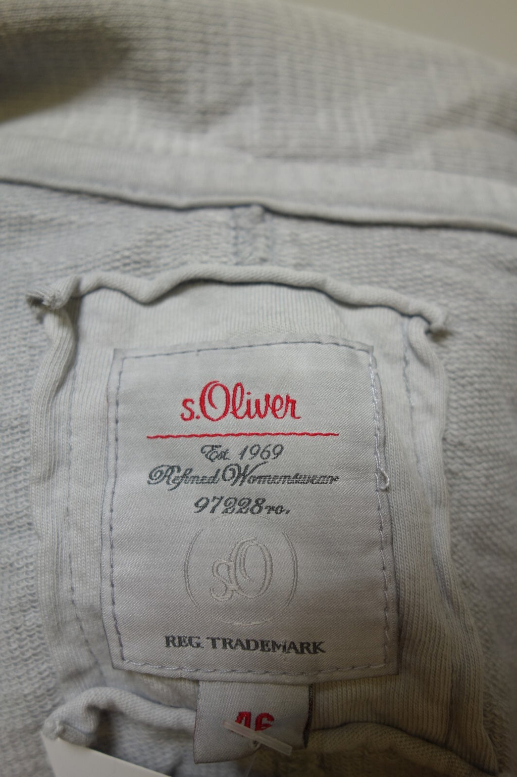 EK1833 Damen Blazer von s.Oliver, grau, Gr. 464