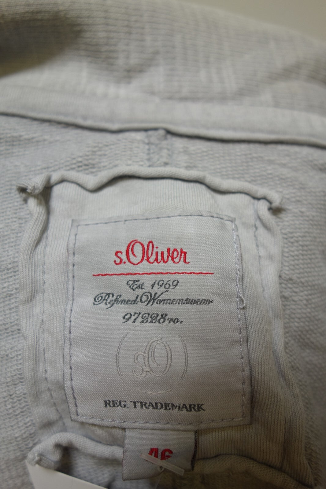 EK1833 Damen Blazer von s.Oliver, grau, Gr. 464