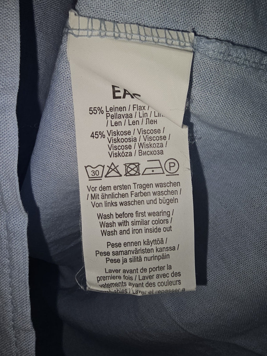 EK9999 Damen Bluse von Fashion Highlight, Hellblau, Gr. XL2