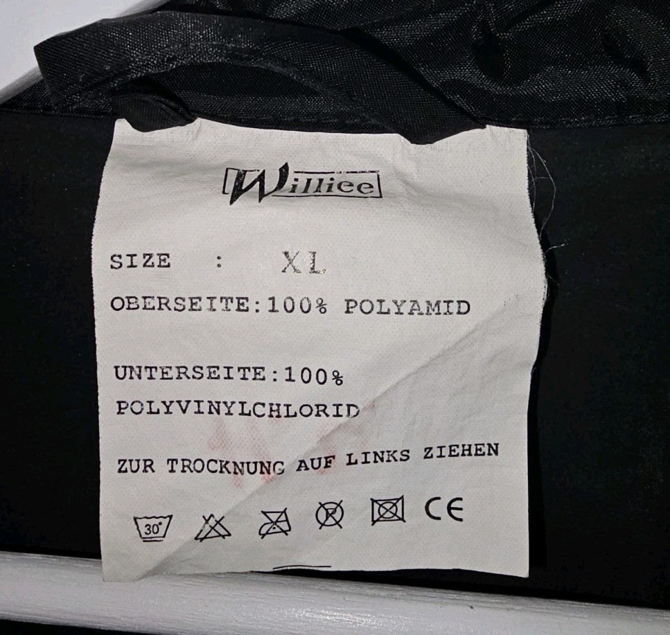 EK6365 Herren Regenjacke von Williee, schwarz, Gr.XL3