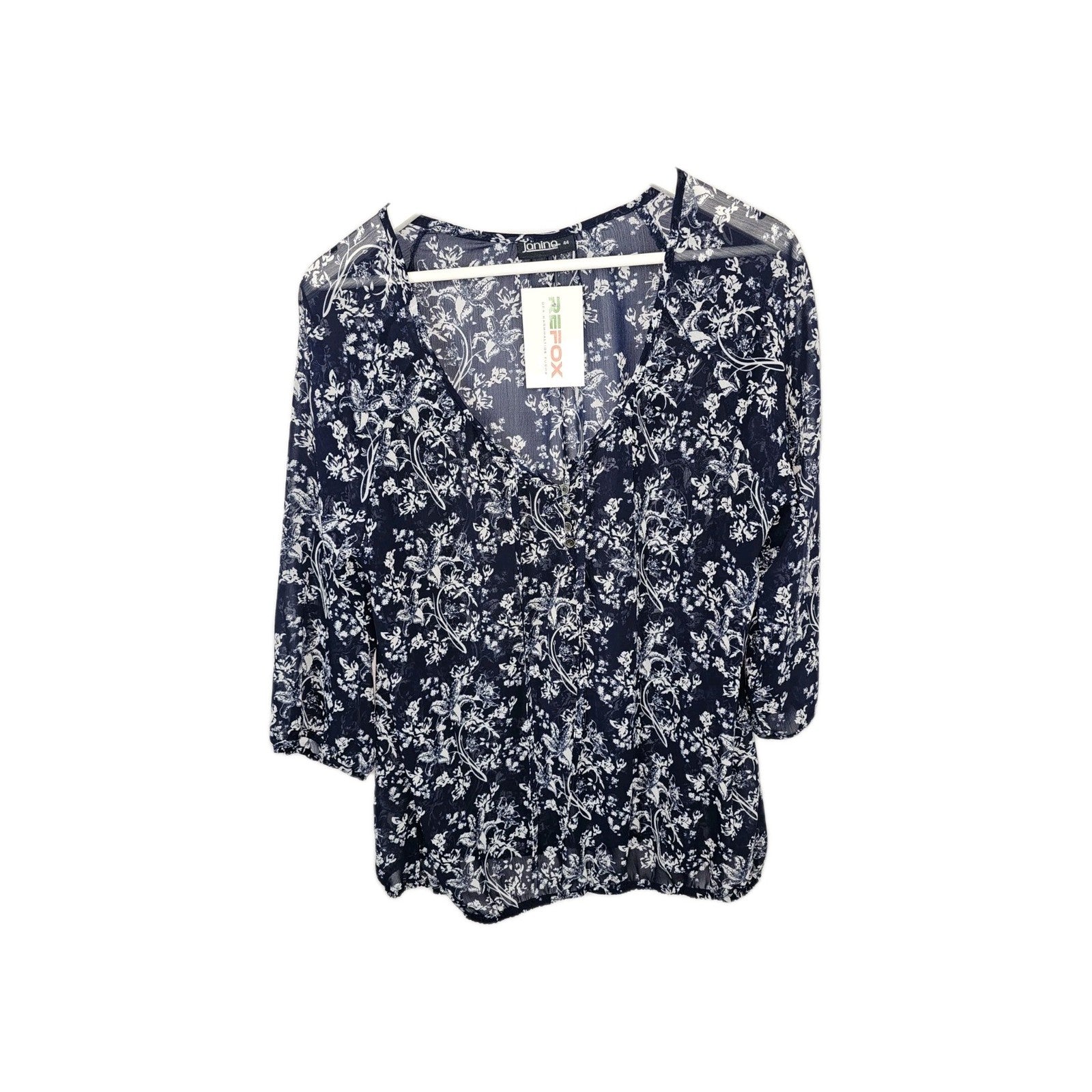 EK9439 Damen T-Shirt Janina Gr.44 Blau0