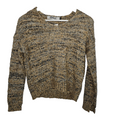 EK7580 Damen Pullover von Only, gold-schwarz-weiß, Gr.XS0