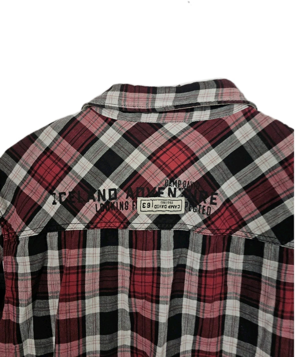 EK9600 Herren Hemd von Camp David, Rot, Gr. M4