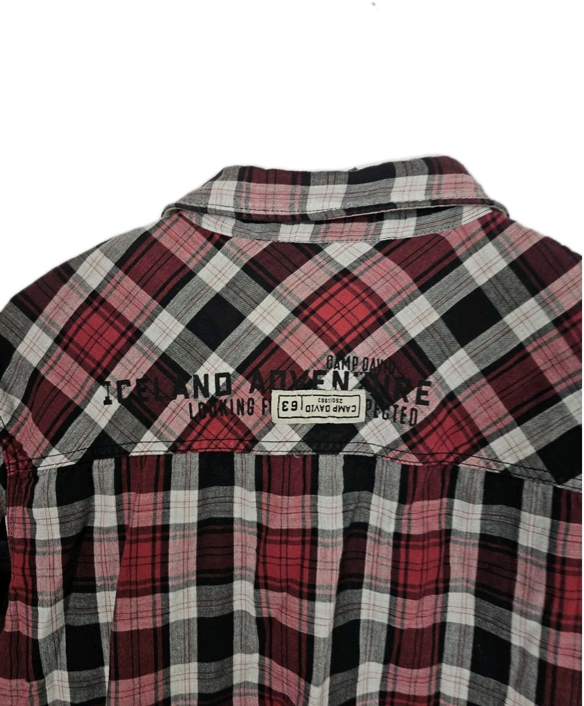 EK9600 Herren Hemd von Camp David, Rot, Gr. M4