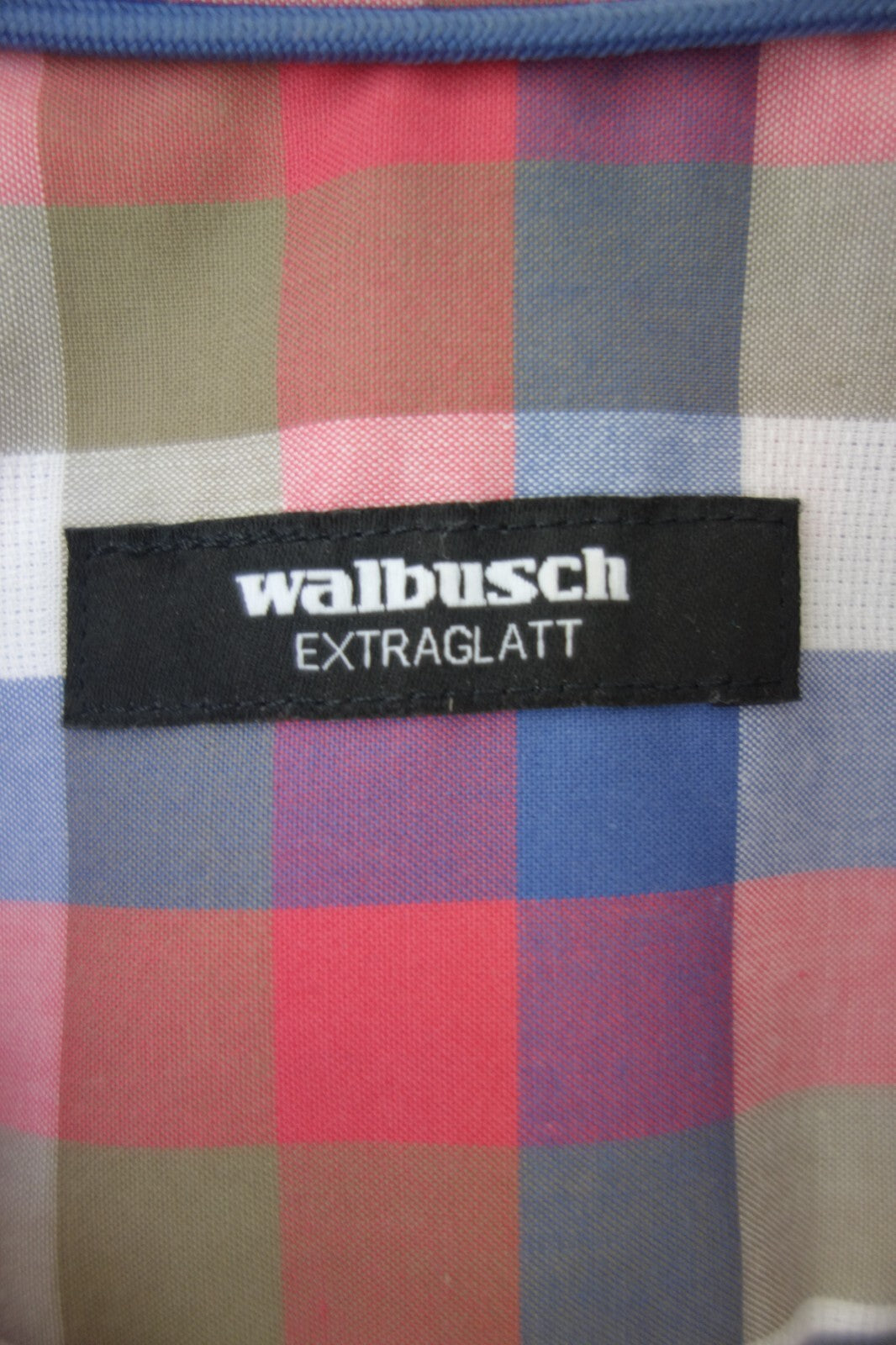 EK4259 Herren Hemd von Walbusch, rot-blau-grün, Gr.39/403